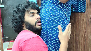 Nighty Hot Romance with Wife by Husband Part - 2, Mallu Hot Couple Romance in Bedroom