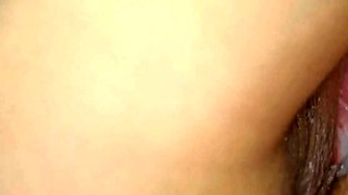 Pregnant Pussy Filled with Cum by a Rough Amateur