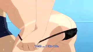 hot anime beache of sex horny big tits fuck