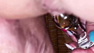 Sperm Drain #3. Blonde Pornstar Bitch Drains Cum Down the Toilet. Anal Creampie. Behind Camera. Uncensored. Cum in My Ass.