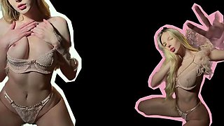 Perfect big boobs blonde MULTIPLE ORGASMS-Thelymia
