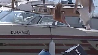 Babewatch Seduces Him to Fuck on the Boat