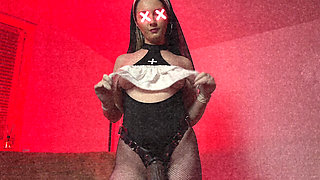 Nun of Your Holes Are Safe Tonight Getting Pegged by a Nun