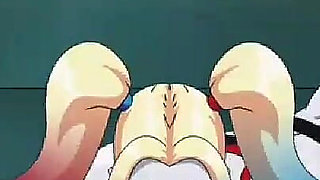 Harley Quinn Sucking and Riding Dick