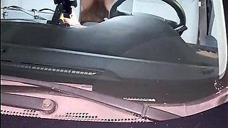 Hot MILF Rose Gets Plowed Outside and on Her Car at Night