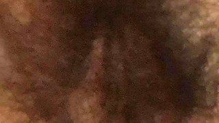 The Hairy Pussy of a Mature MILF