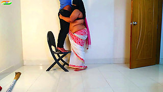 Big Ass Aunty Was Having Sex with the Maid When Her Husband Was Not at Home