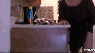 masturbating with my stepson is watching me