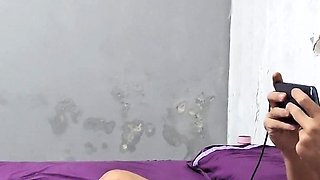 My Husband Leaves Me for the Free Fire Cuckold Game, so I Have Sex with His Best Friend, Risky Sex