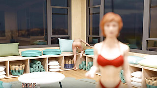 University Of Problems 51 - Very Provocative Yoga Lesson By MissKitty2K