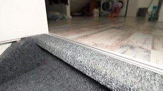 Stepmom Got Stuck In The Waschingmachine! I Ceampied Her Pussy! - Step Mom And Son