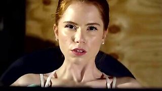 Redhead Pepper Hart takes gym porn selfies and gets naked with her fuck buddy for a hardcore trimemd pussy pounding