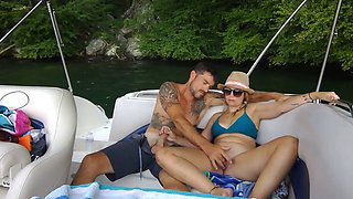 Public Amateur Sex Fun On Boat Public Voyeur Part1