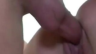 Blonde petite milf pussy fucking in the bathroom