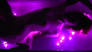 Amateur striptease and Solo masturbation