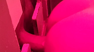 Another gloryhole stranger for wife's tight pussy