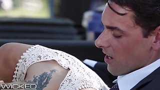 Jessica Drake Gets Wild with Hot Car Sex & Passionate Blowjob