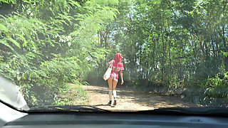 Bolt Driver Makes a First Tape with Red Head Cutie