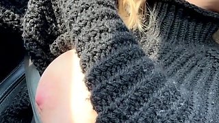 Flashing People in the Car