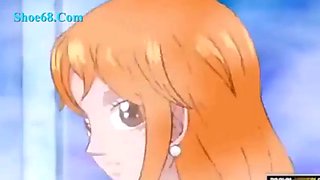 Anime Hentai: Nami vs Nico Robin