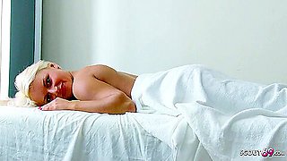 Skinny Virgin Teen Seduce To Defloration Sex In Massage Parlour