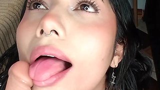 Your Delicious Cock Touching My Face