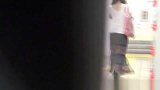 Asian whores urinating on pee cam