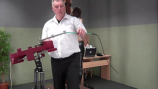 Caprice6 Spanking Machine - Bare Back Whipping