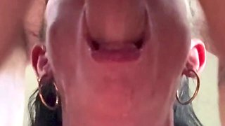 Rough facefuck