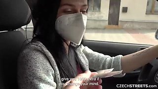 Czech Amateur Teen Ariela Donovan Takes BBC for a Public Ride Outside Prague - Blowjob & Cumshot