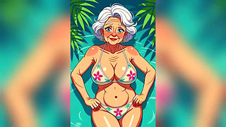 Old Granny Teasing Animation