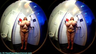 A Hot Shower For Busty Sarita - Big Tits Mature Bbw