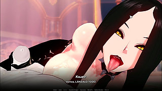 Demon girl leaves me without a single drop of cum
