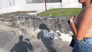 Massive Natural Tits Mexican MILF, Letzy Lizz, Takes a Trip to the Sex Shop