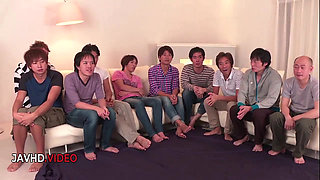 Wild JAV Star Mihono Rocks Group Cock Party With Amazing Blow Jobs