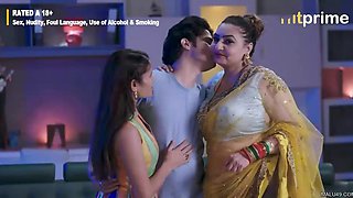 Maa Beti Or Damad Adult Web Series Threesome Sex