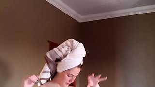 Pale amateur teen brunette Lynn Love