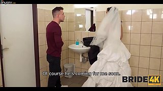 Sofia Lee is a shameless bride who cheats on the groom in a public toilet