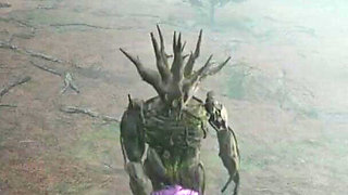 Tree monster fucks witch