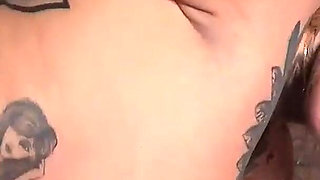 Inked Latina Blondie Cat's First Hot Scene Gets Wild & Filthy!