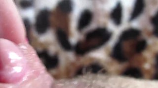 Big Clit Teasing & Real Wet Clitoral Orgasm In Exciting Close-up