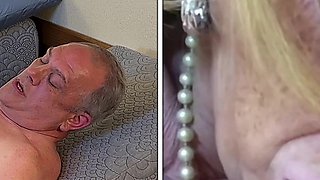 Angelic Granny Carmen Gives Heavenly Head