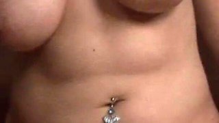 Tattooed babe gets fucked and milked on tits from BBC dude