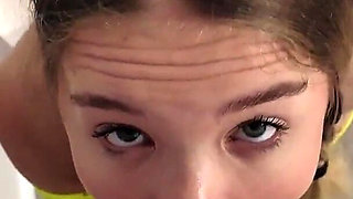 Cheating Girlfriend Gets a Creampie and a Facial