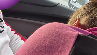 Pretty Bitch Suck My Dick on a Road Trip