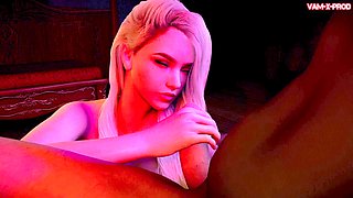 Goddesses, sex foreplay, animated sex