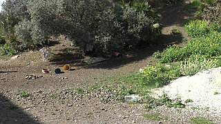 Turkish Farmers Wife Has Rough Sex with American Soldier in Turkey