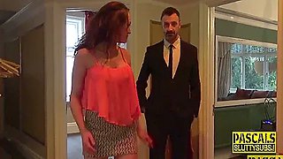 Riding And Throating Sub Gets Ass Whipped