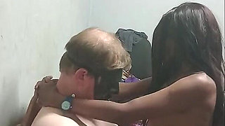 Step Daughter Sucks & Rides Step Daddies Cock While Wife Watchesl