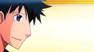 Awesome hentai anal sex with stunning excited nurse